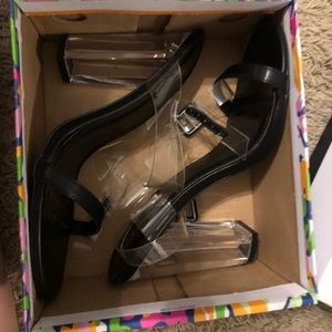 Shoe republic LA black dyson style heels